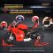 Ексклюзивний подарунковий супербайк Ducati V4 S у масштабі 1:6 — Світло, Звук та Дим