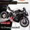 Мотоцикл металевий колекційний Ducati V4 SP2 з димом, світлом та звуком (Масштаб 1:6, 41 см)