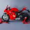 Ексклюзивний подарунковий супербайк Ducati V4 S у масштабі 1:6 — Світло, Звук та Дим