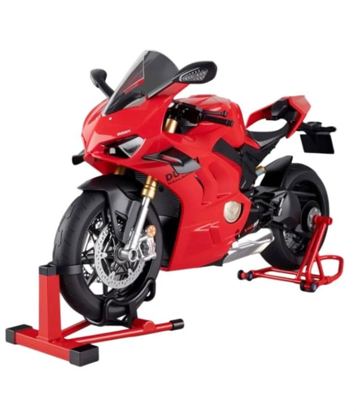 Ексклюзивний подарунковий супербайк Ducati V4 S у масштабі 1:6 — Світло, Звук та Дим