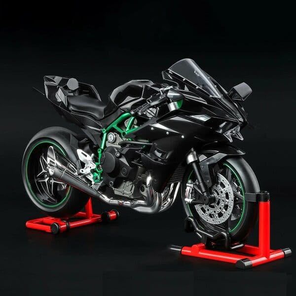 Масштабована інтерактивна модель Kawasaki Ninja H2R Spray Version (Масштаб 1:9)