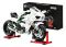 Колекційна інтерактивна модель мотоцикла Kawasaki Ninja H2R (Масштаб 1:9) )з ефектом диму та підсвічуванням