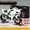 Колекційна інтерактивна модель мотоцикла Kawasaki Ninja H2R (Масштаб 1:9) )з ефектом диму та підсвічуванням