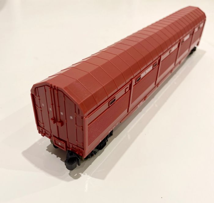 Модульна дитяча залізниця FENFA Dongfeng 4B «Інженерний експрес» (7.5 м колії, акумулятори, 6 вагонів, спецтехніка)
