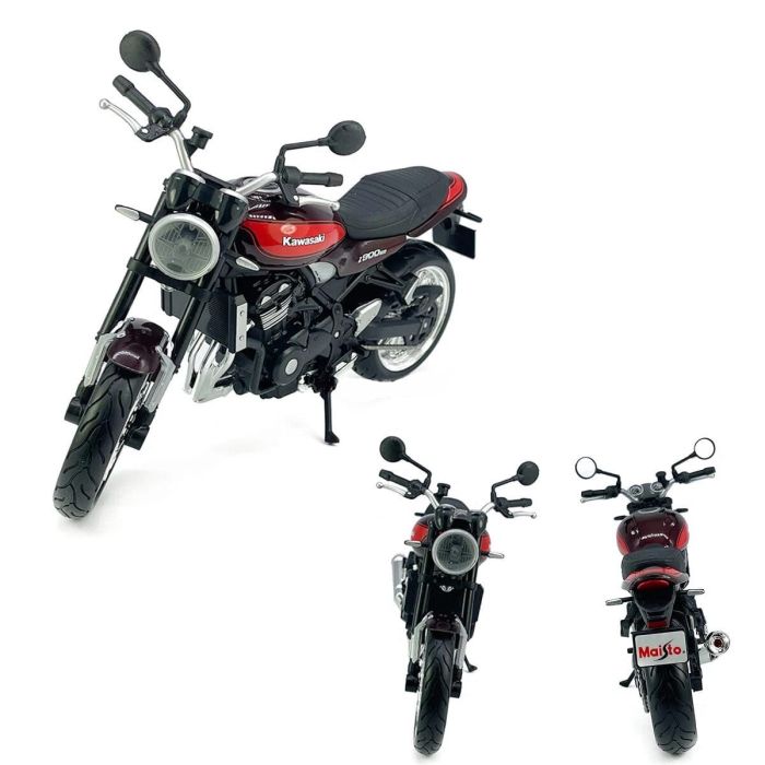 Колекційна модель мотоцикла Kawasaki Z900RS (Масштаб 1:12) — Виробник Maisto