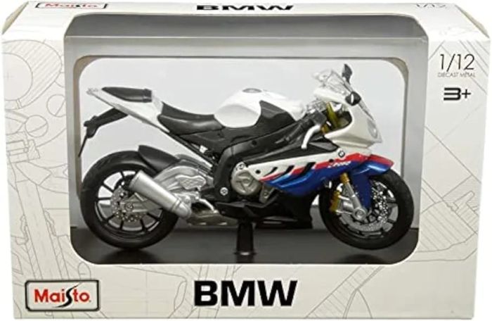 Колекційна модель мотоцикла BMW S 1000 RR (Масштаб 1:12) від Maisto