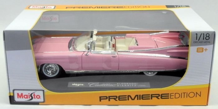 Автомодель Cadillac Eldorado Biarritz (1959) Maisto Premiere Edition, 1:18 — Ікона американського стилю та розкоші