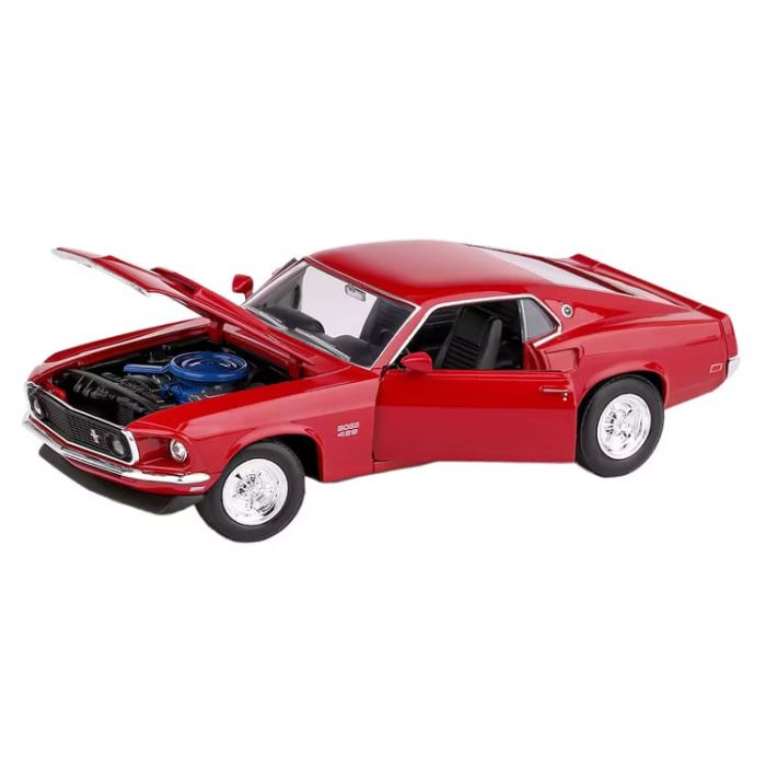 Масштабна модель 1969 Ford Mustang Boss 429 від Welly (масшт.1:24)-Легенда американського автопрому