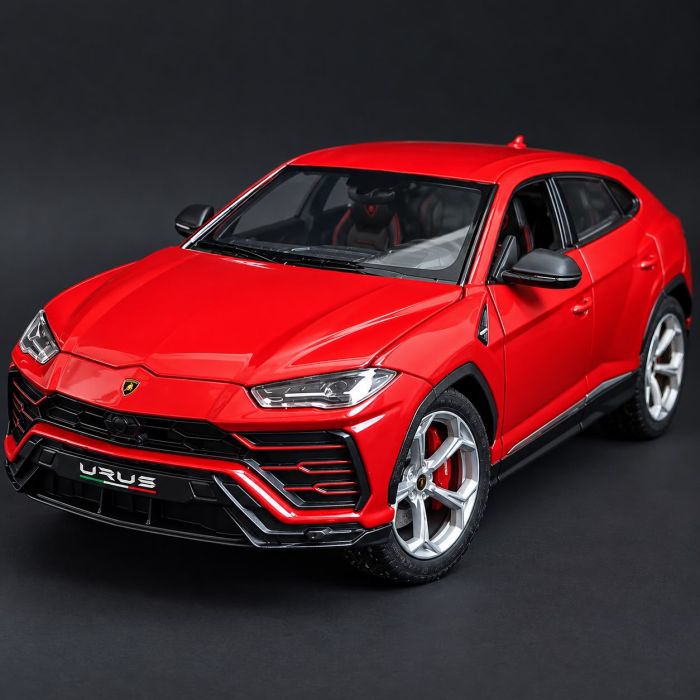 Колекційна модель Lamborghini Urus від Welly (масштаб 1:24) — Червоне втілення швидкості та розкоші