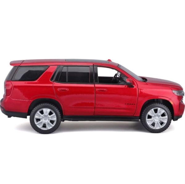 Колекційна автомодель 2021 Chevrolet Tahoe RST (Maisto, масштаб 1:26) — червоний металік