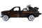 Колекційний набір Maisto HD Custom: 1999 Ford F-350 Super Duty Pickup (масш.1:27) та 2002 Harley-Davidson FXSTB Night Train(1:24)