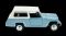Масштабна автомодель 1967 Jeep Jeepster Commando Station Wagon (1:24) від Welly NEX