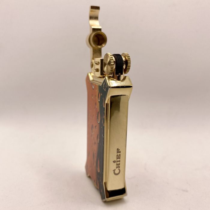 Бензинова запальничка Chief "Бурштинова Роса"