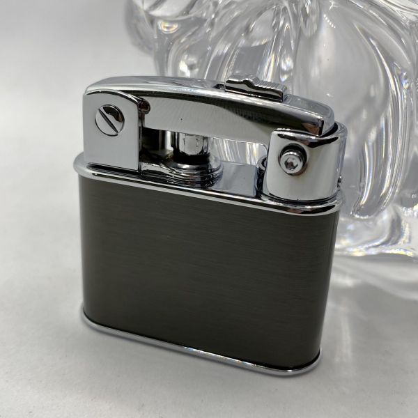 Бензинова запальничка Prince "Графітний Хром" (Graphite Chrome)