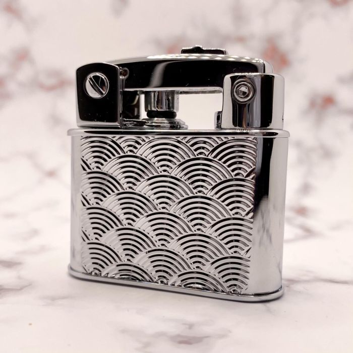 Бензинова запальничка Prince Хромовий Приплив