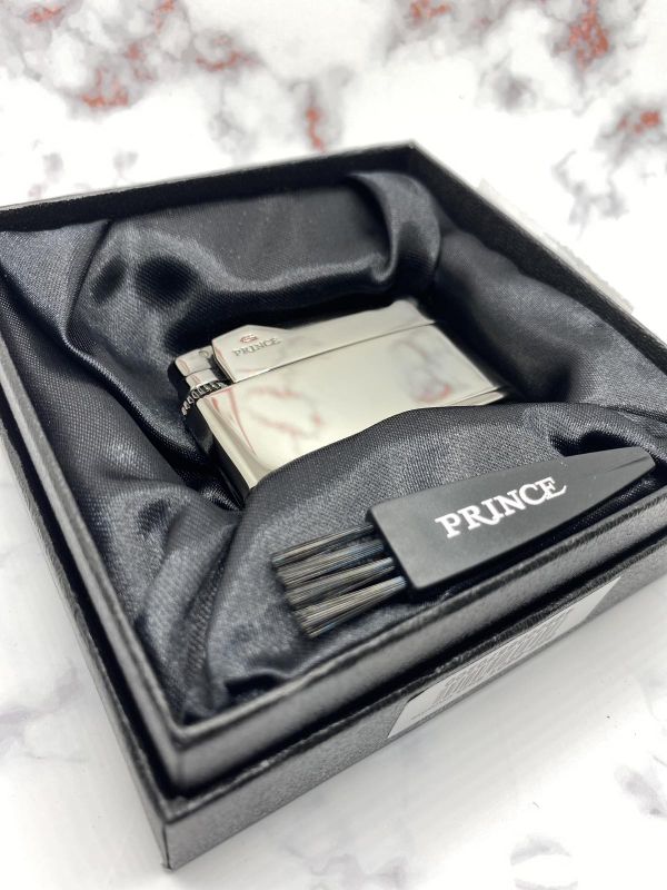 Газова запальничка Prince "Срібний Дзеркало" (Silver Mirror)