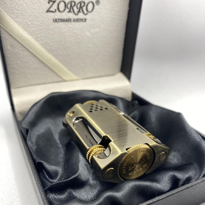 Бензинова запальничка ZORRO "Антична Бронза"