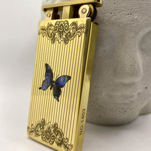 Бензинова запальничка Zorro "Золотий Метелик"