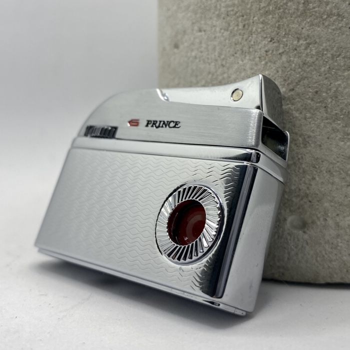 Газова запальничка Prince micro 88e "Silver Grid" (Срібна Сітка)