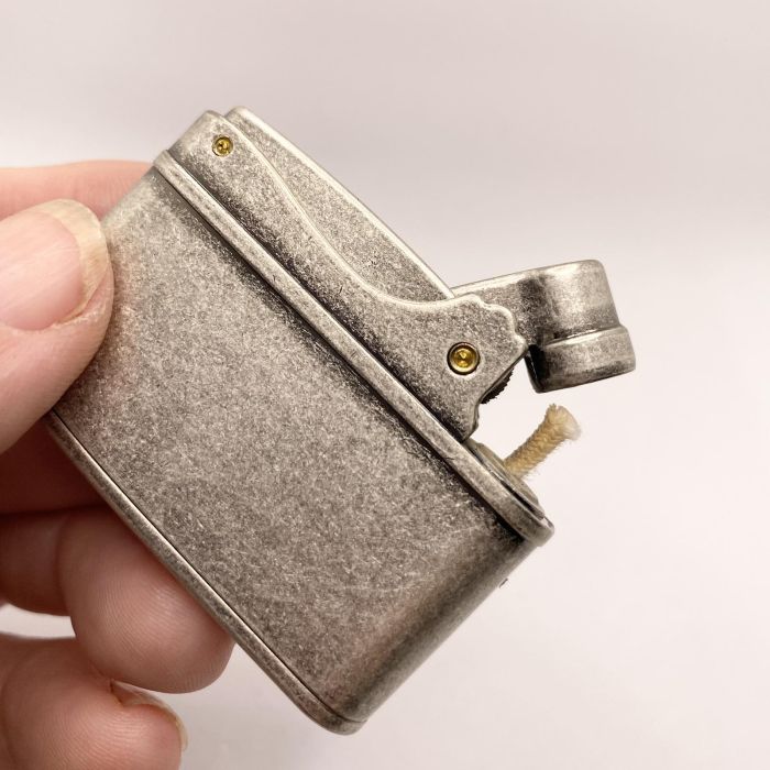 Бензинова запальничка Zorro у вінтажному стилі (Antique Silver)