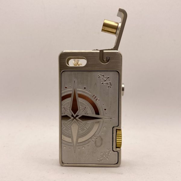 Бензинова запальничка Chief з гравіюванням Роза вітрів