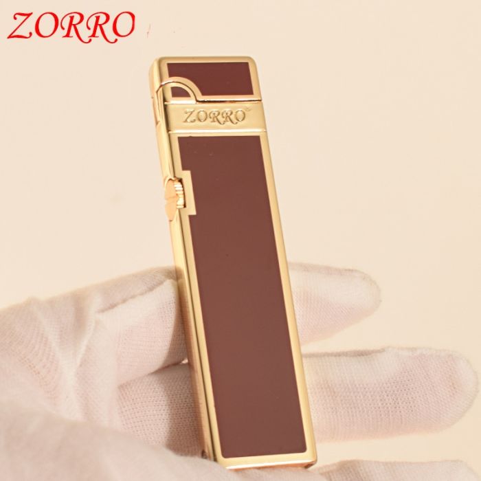 Бензинова Запальничка ZORRO Slim (Тонка) у червоному кольорі