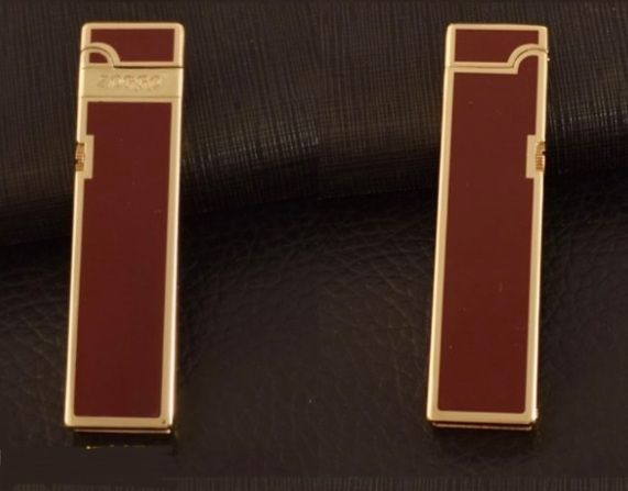 Бензинова Запальничка ZORRO Slim (Тонка) у червоному кольорі