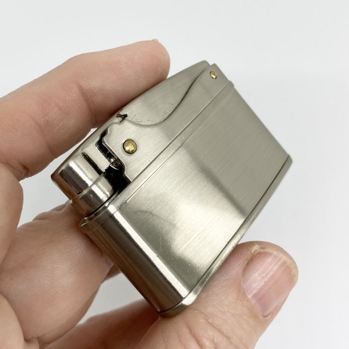 Бензинова Запальничка Zorro Срібляста