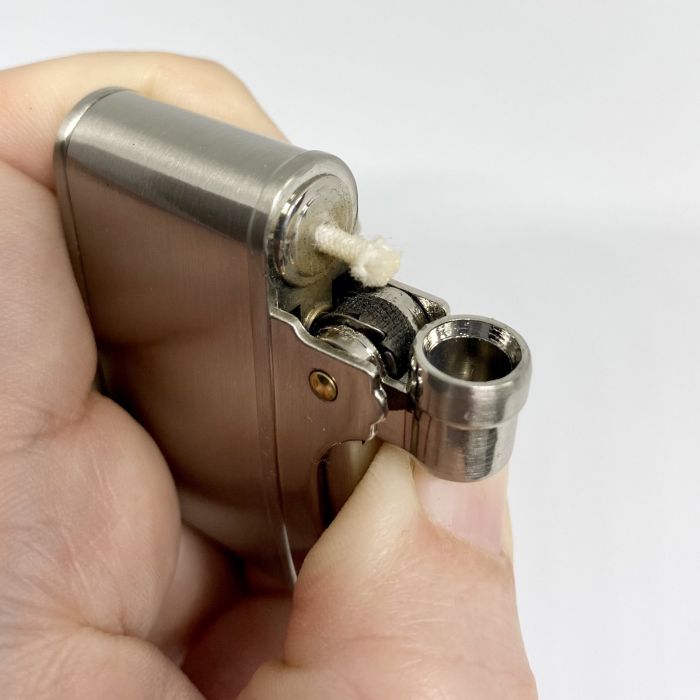 Бензинова Запальничка Zorro Срібляста