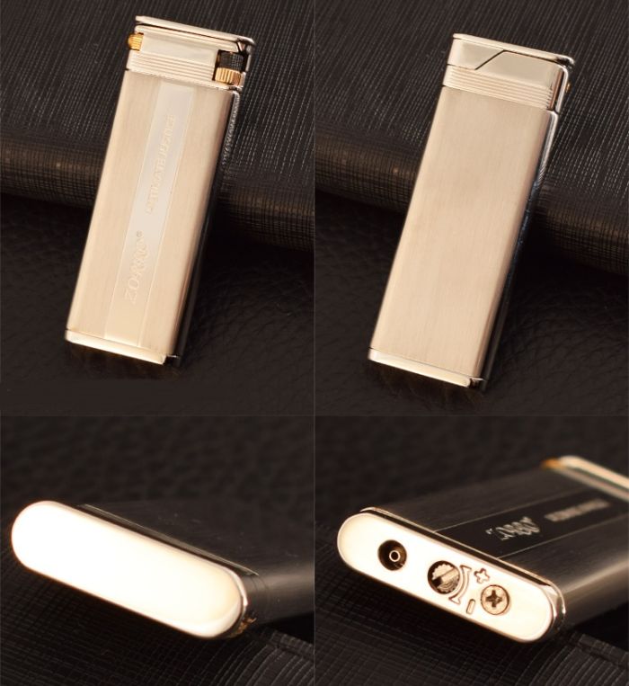 Газова Запальничка ZORRO "Ultimate Justice"( Вища справедливість) серебриста