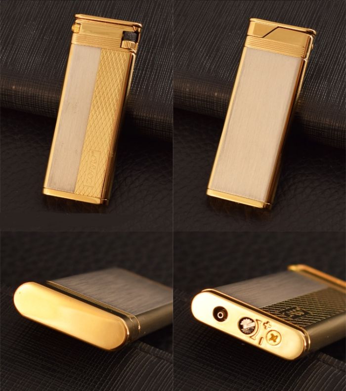 Елегантна Газова Запальничка ZORRO золотиста