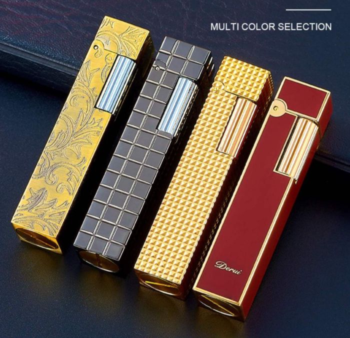 Бензинова Запальничка Derui Модель з Гравіюванням